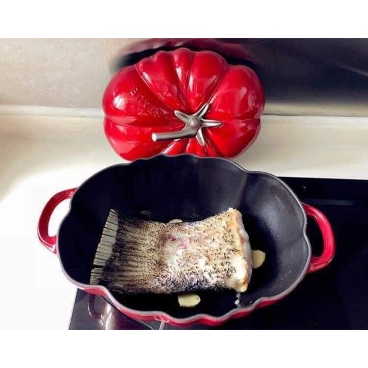 (Hàng Đức) Nồi gang STAUB Cà chua 25cm