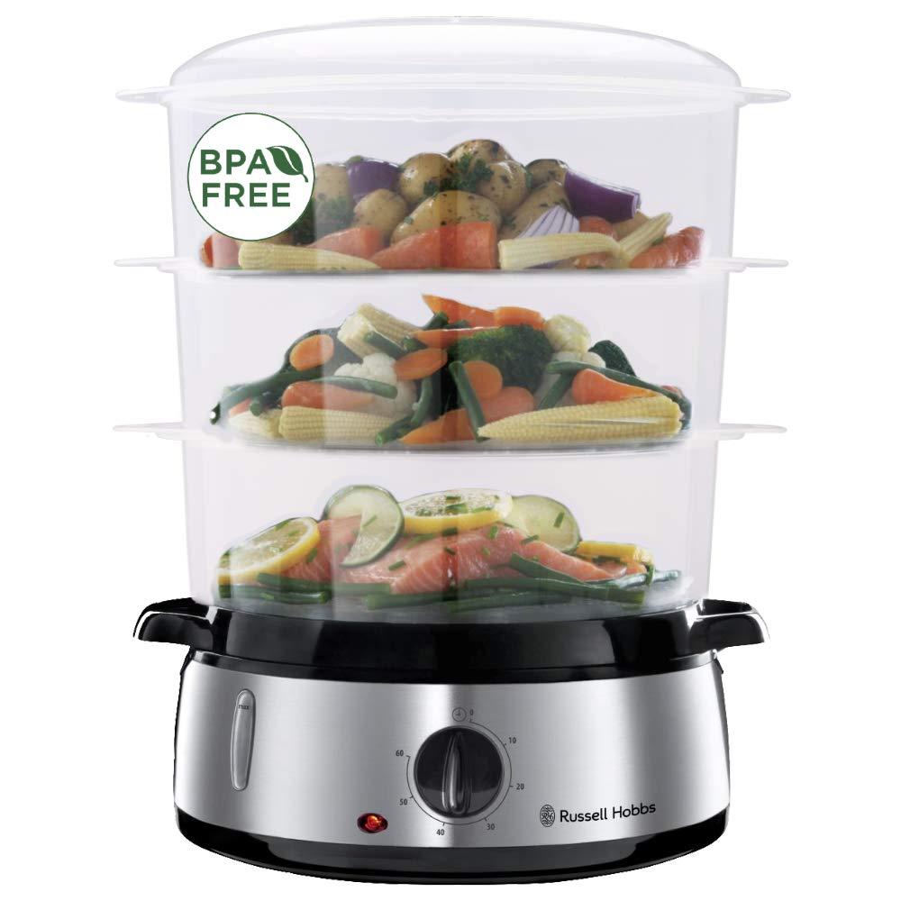 Nồi hấp 3 tầng Russel Hobbs