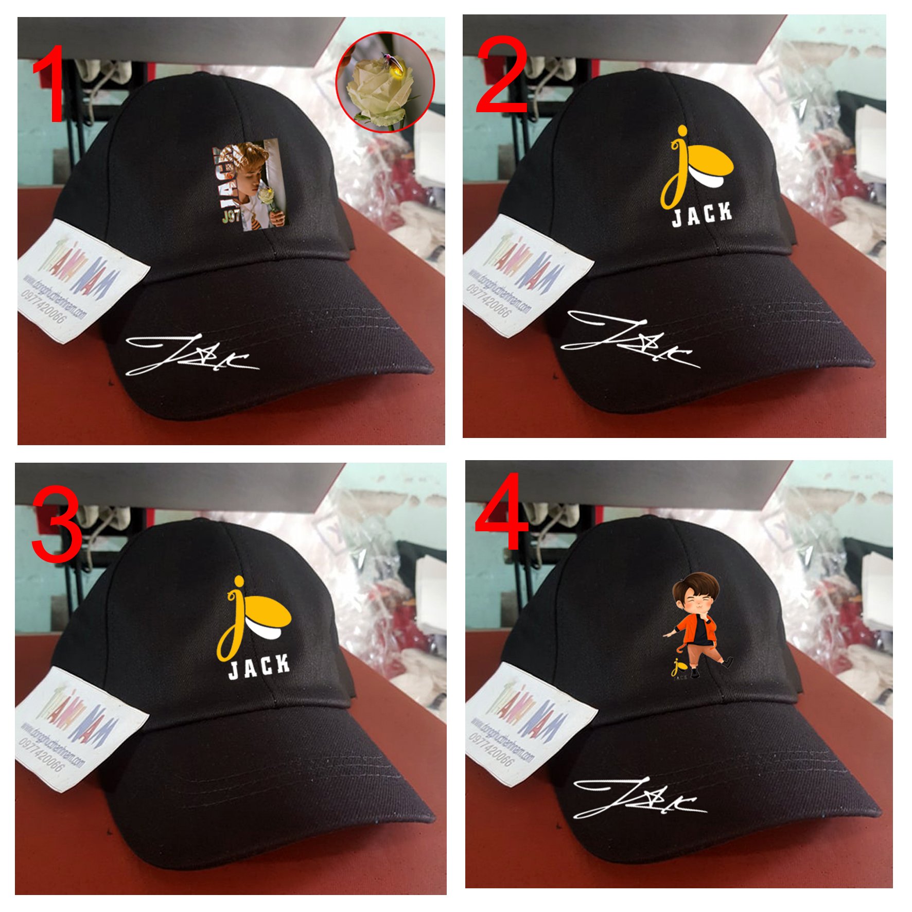 mũ Jack, nón Jack, nón kết Jack, mũ lưỡi trai Jack