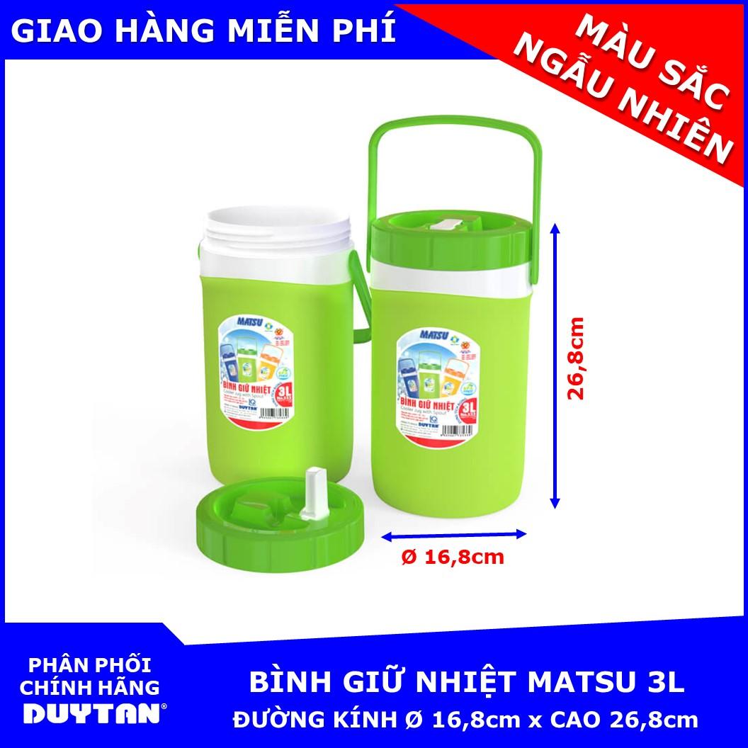 Bình giữ nhiệt cao cấp matsu duy tân 3l