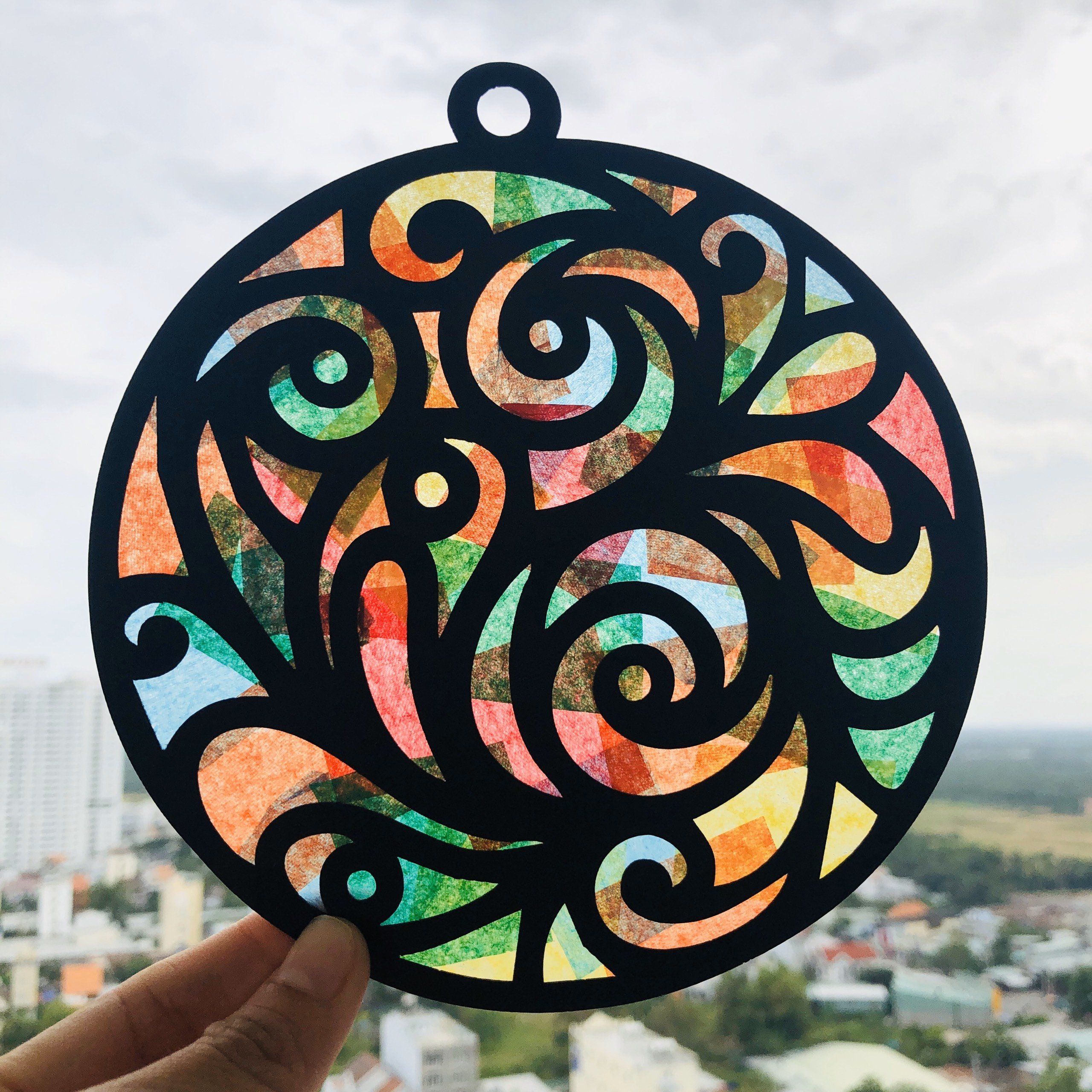 Handcrafted Suncatchers - Noel