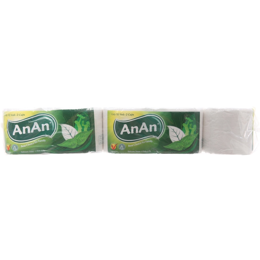 10 Cuộn Giấy vệ sinh AnAn (gấy loại 1)