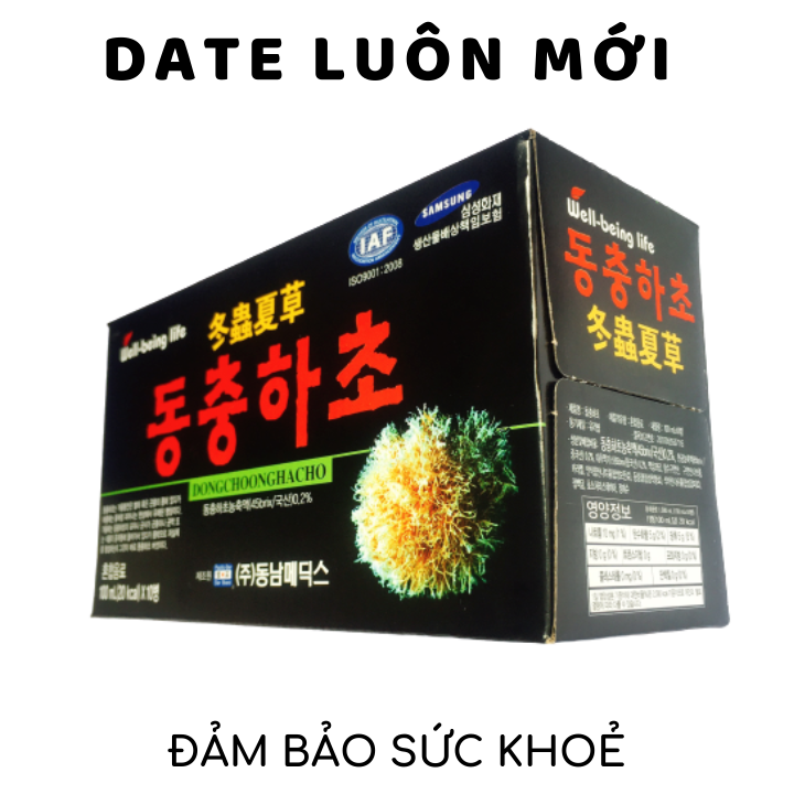 [HCM] 10 chai nước đông trùng hạ thảo Hàn Quốc (100ml)
