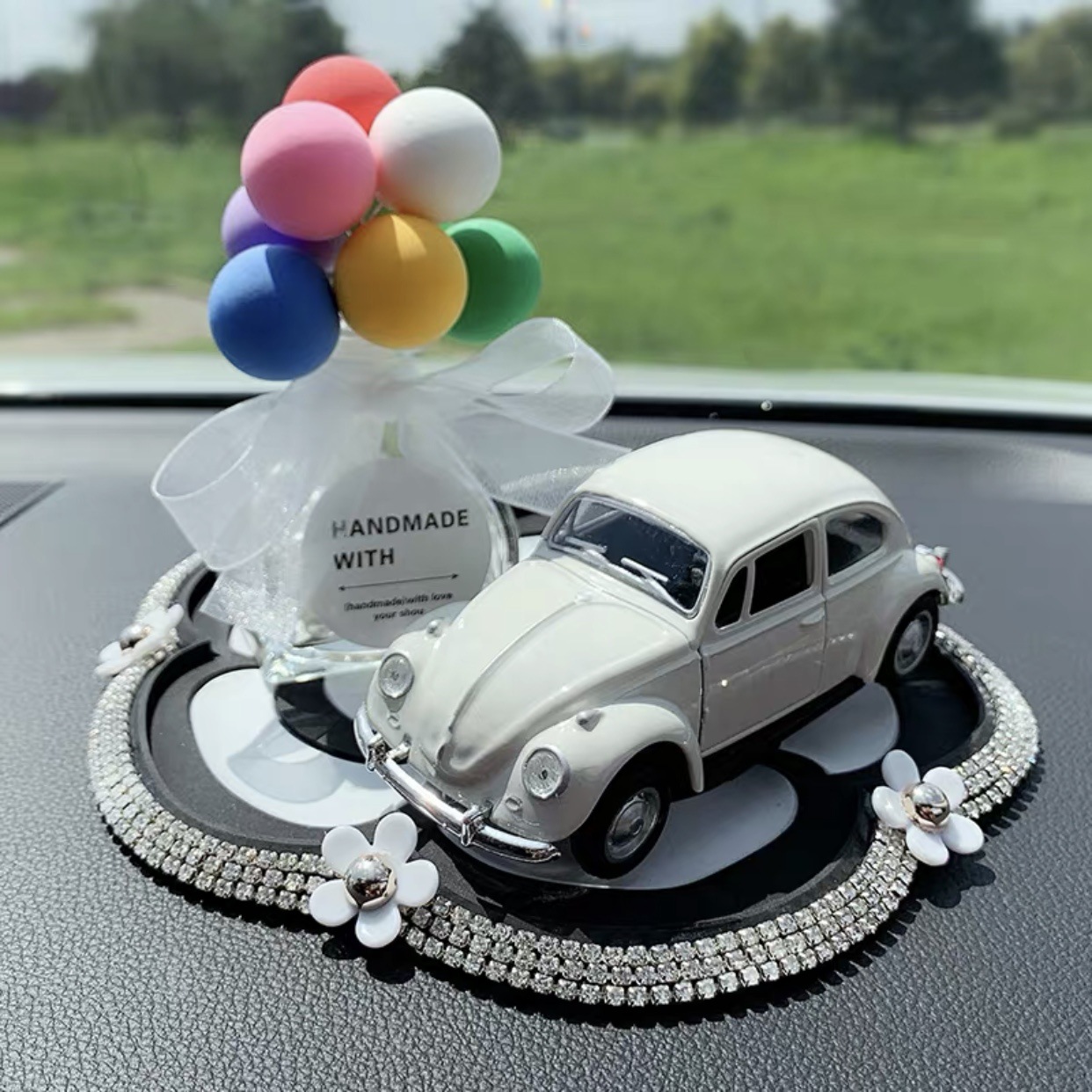 Phụ Kiện Hitechcar Trang Trí Taplo Ô Tô Set Mô Hình Xe Hơi Mini Trang Trí Bàn Làm Việc, Bàn Học, Phòng Khách Siêu Xinh