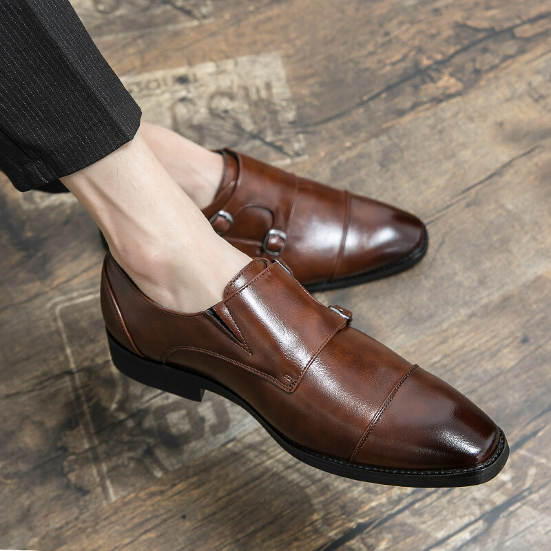 Giày Tây Da Nam Clarks CitistrideMonk826