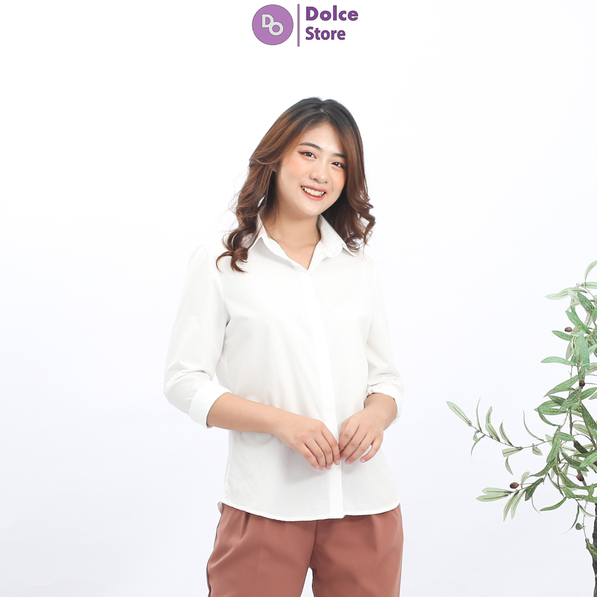 Áo sơ mi nữ công sở tay dài - Dolce