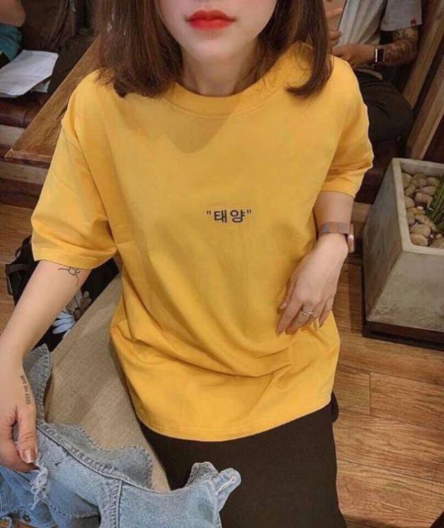 [HCM]ÁO THUN THÊU CHỮ