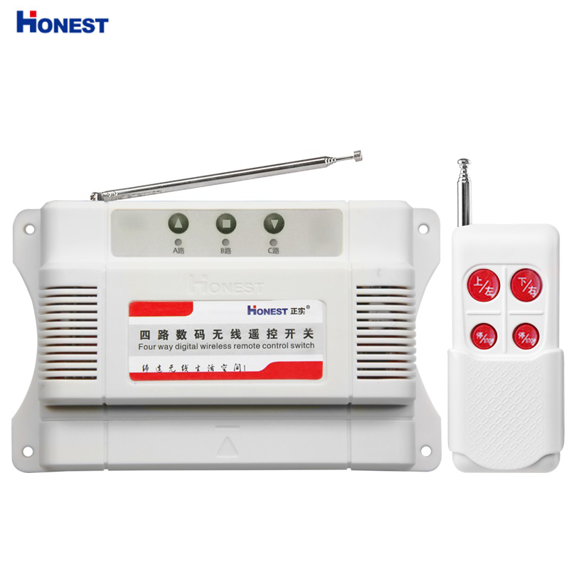 Công tắc điều khiển từ xa đảo chiều động cơ 40A Honest HT-7855 , có học lệnh Remote