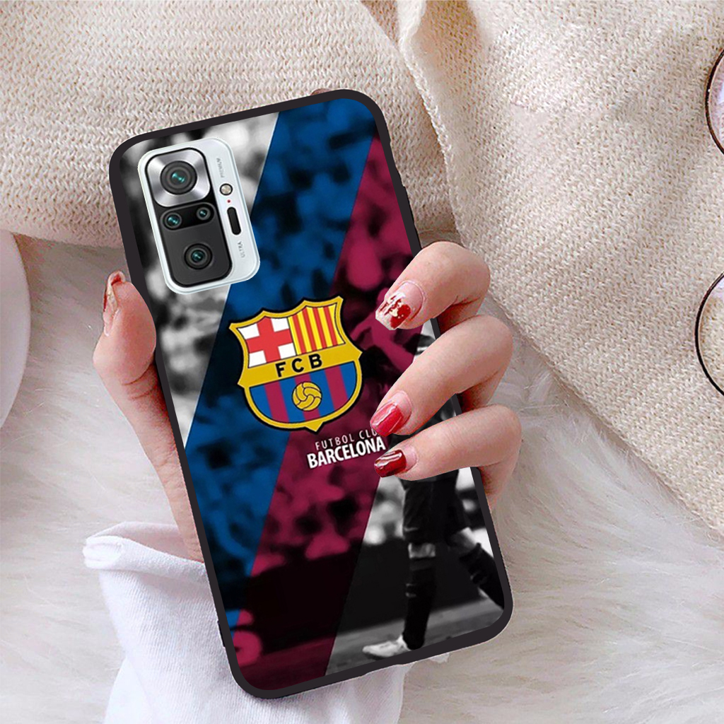 Ốp lưng Xiaomi Redmi Note 10 Pro viền dẻo TPU BST CLB Bóng Đá