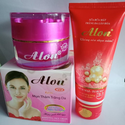 COMBO KEM ALON NÁM, TÀN NHANG, SỮA RỬA MẶT