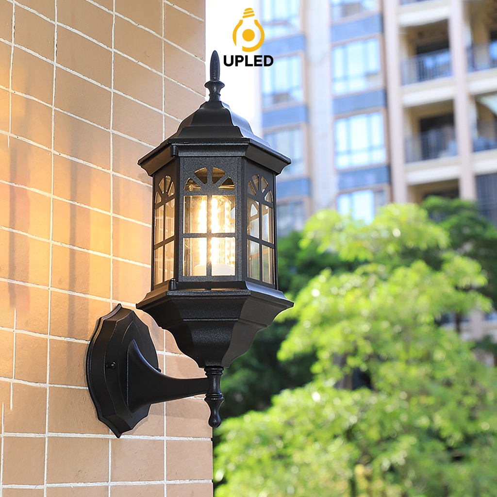Đèn tường trang trí Ngoại Thất UPLED phong cách cổ điển