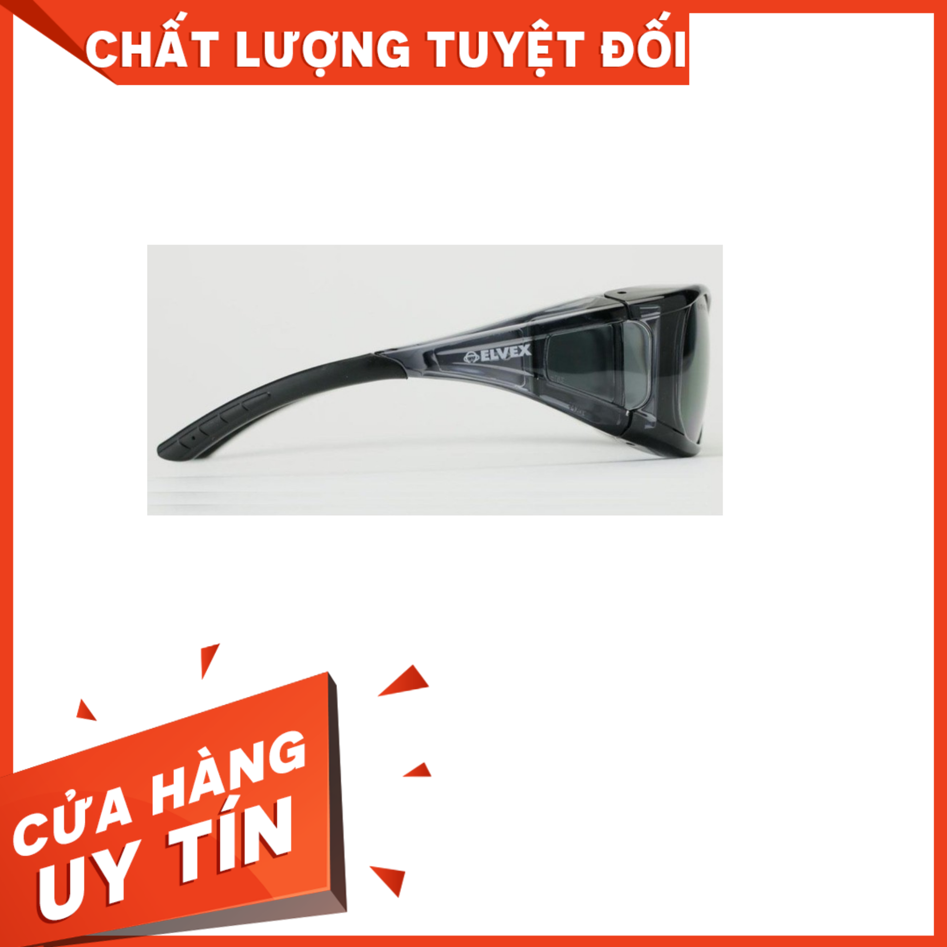 (Thương hiệu Elvex) Kính chống bụi  SG-37G  cao cấp (tặng kèm bao da dựng mắt kính)