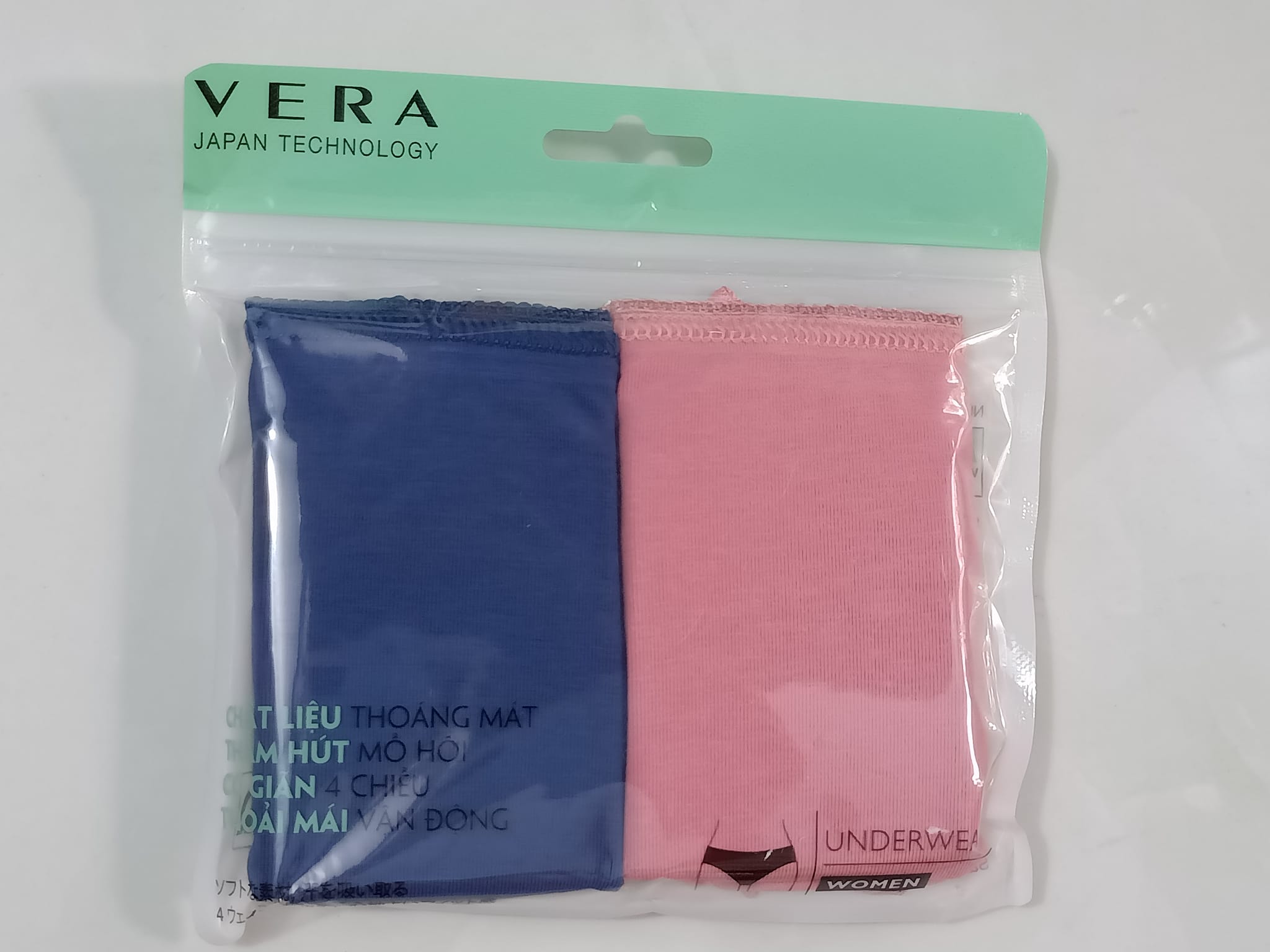 Combo 2 Quần Lót Nữ Cotton VERA (giao màu ngẫu nhiên)