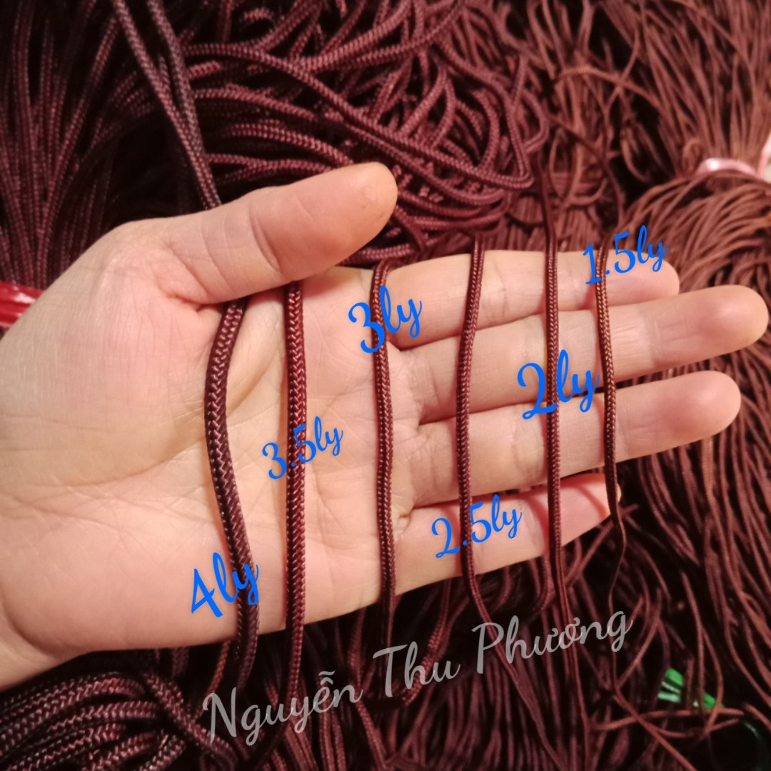 (1kg)Dây diều size 4mm-4,5mm, dây thừng buộc, dù malai