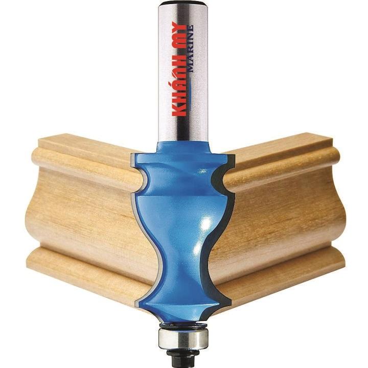 Mũi soi gỗ, mũi phay gỗ phay chỉ hoa văn, cốt 12.7mm
