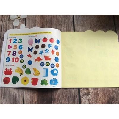 200 Miếng Bóc Dán Thông Minh - Bảng Chữ Cái ( 2-6 Tuổi)