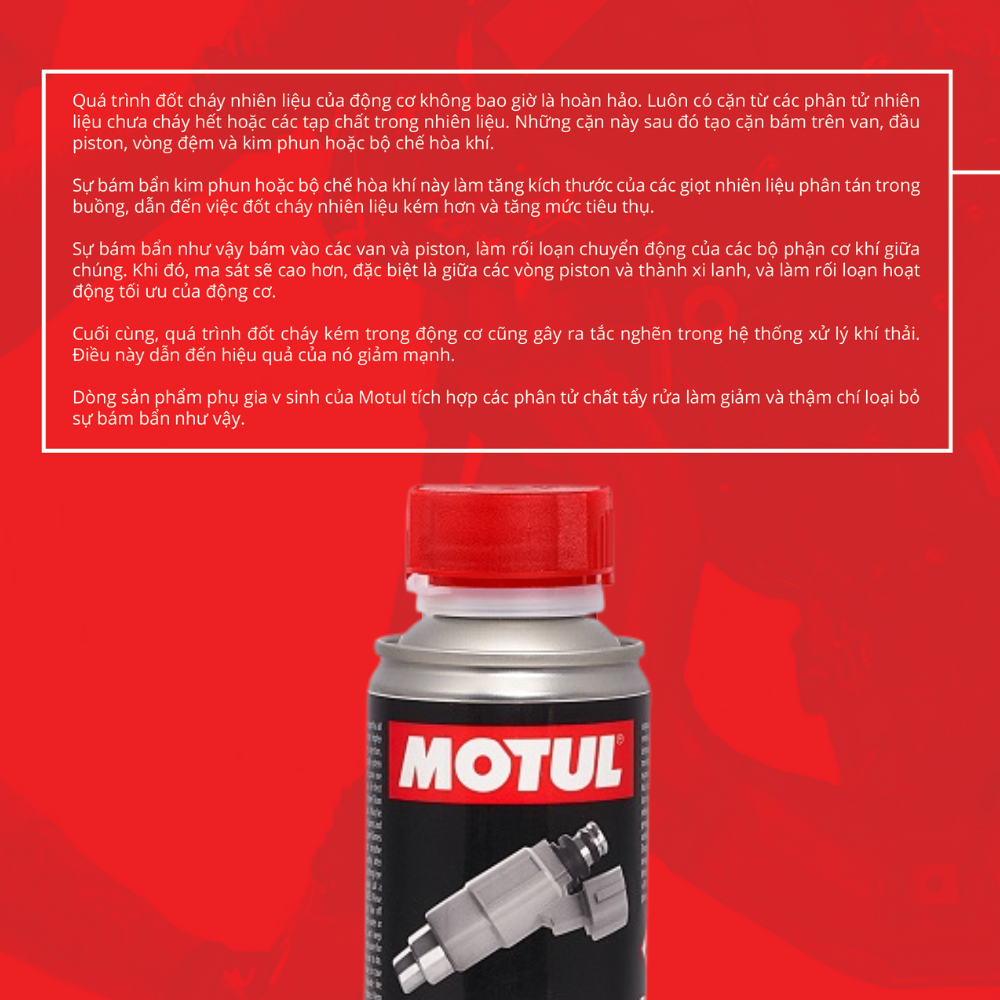 Phụ gia vệ sinh hệ thống nhiên liệu xe máy - FUEL SYSTEM CLEAN MOTO 200ml