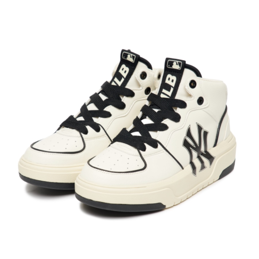 Giày Sneaker M.L.B Chunky Lin.er High New York Yan.kees Black ( Full box)
