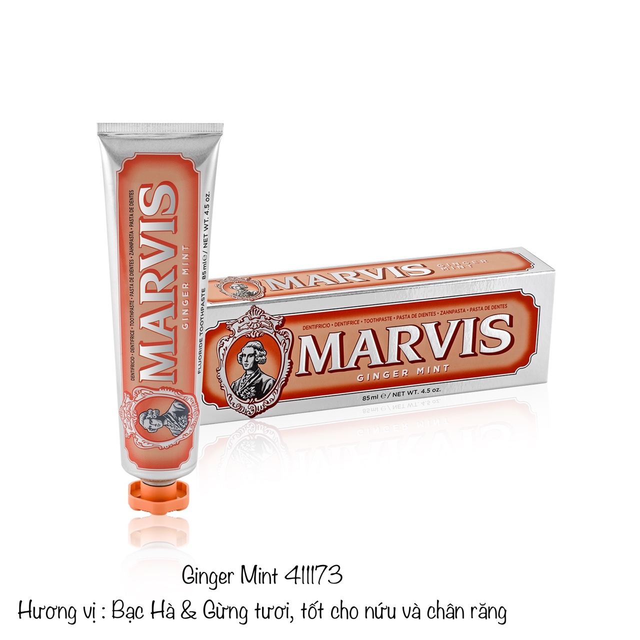 Kem đánh răng Marvis Collection tuýp 85ml