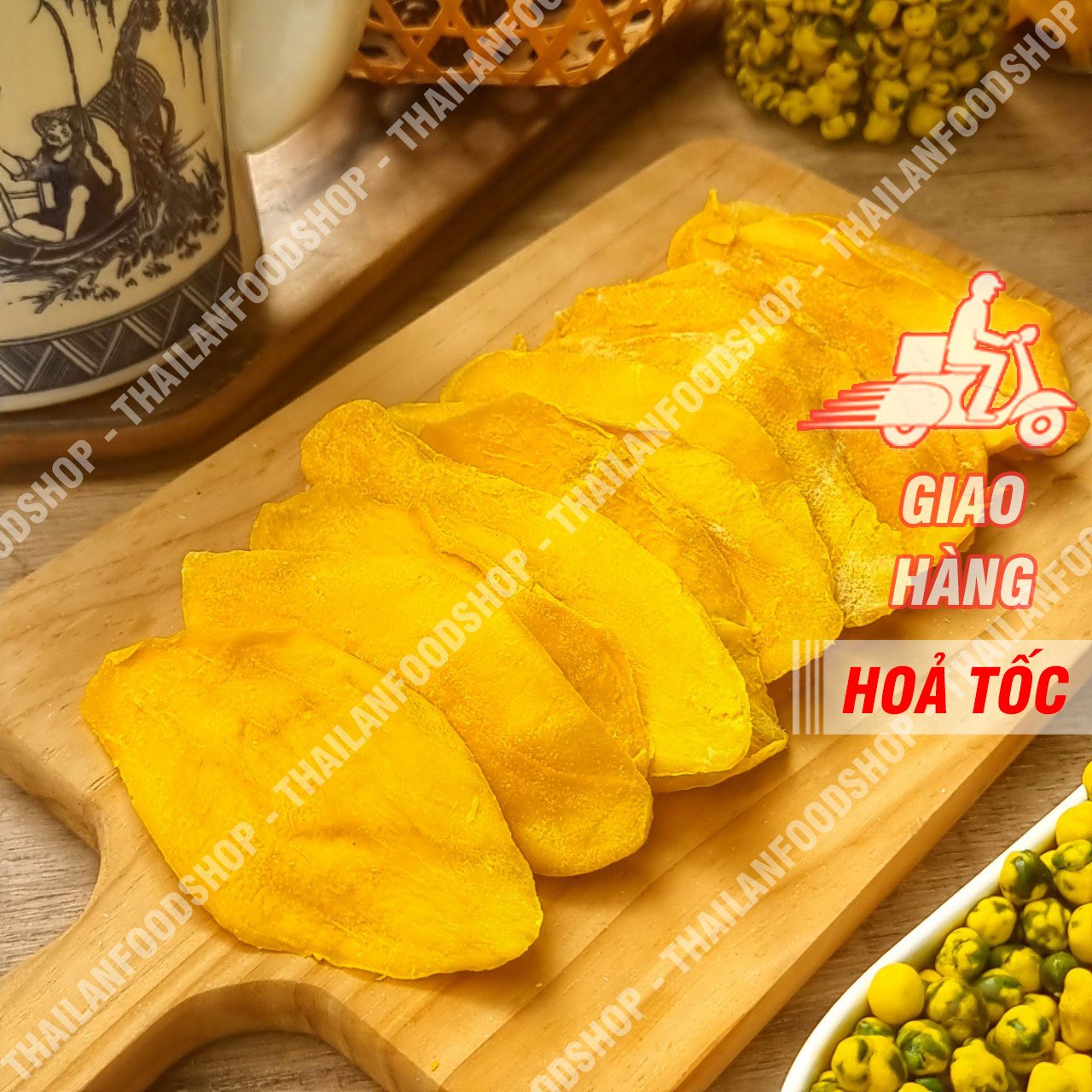 Xoài Sấy Dẻo - Lon 500gr