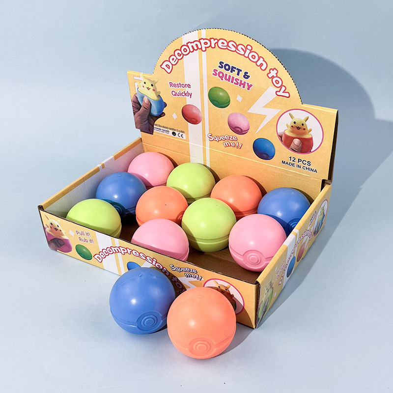 Đồ chơi bóp dẻo Pikachu | Squishy Pikachu
