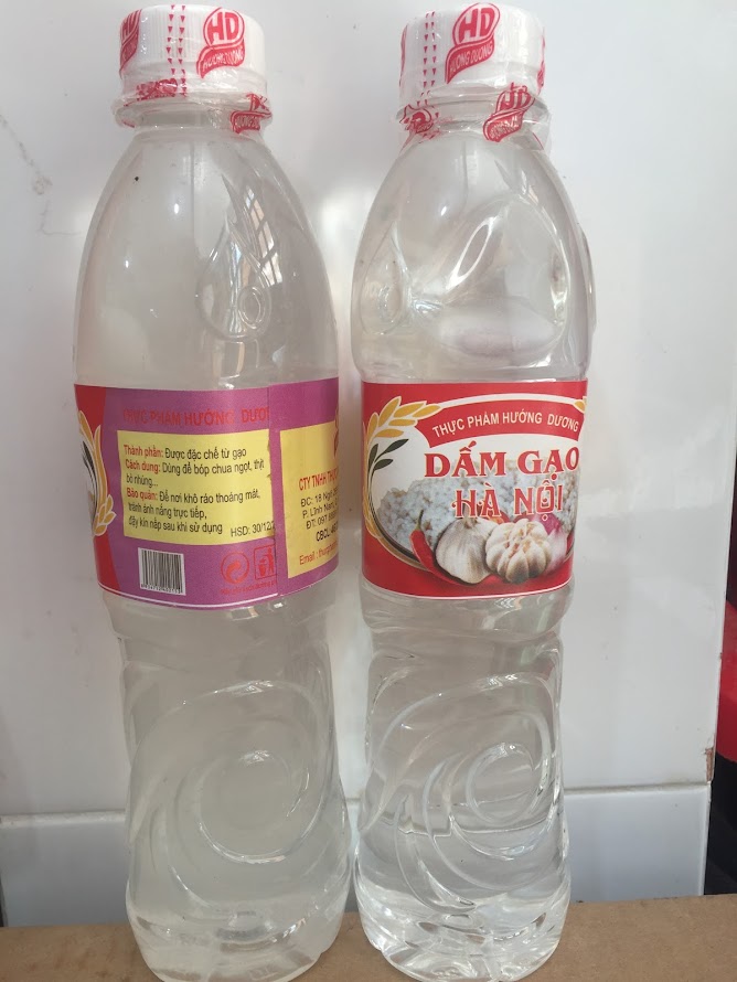 [HCM]dấm gạo Hà Nội chai 500ml