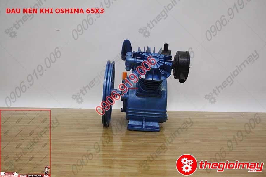 [HCM]Đầu nén khí oshima 65x3