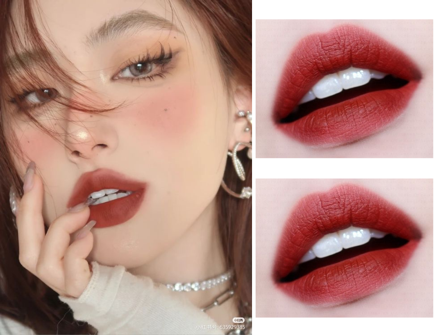 Son Bbia 25 màu đỏ nâu đất ( MÃ 935)