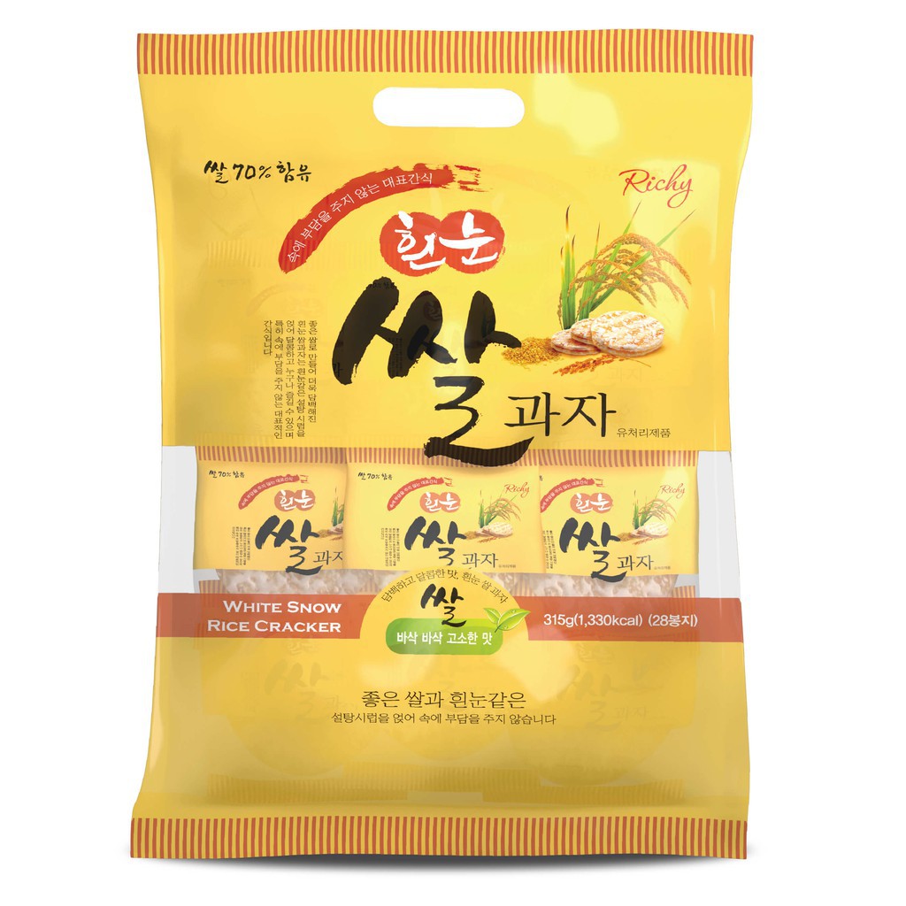 Bánh gạo Richy Hàn Quốc 315g