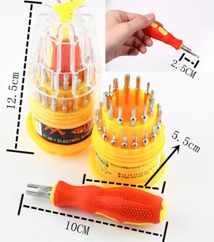 Bộ tua vít đa năng 31 in 1 đầu -v1