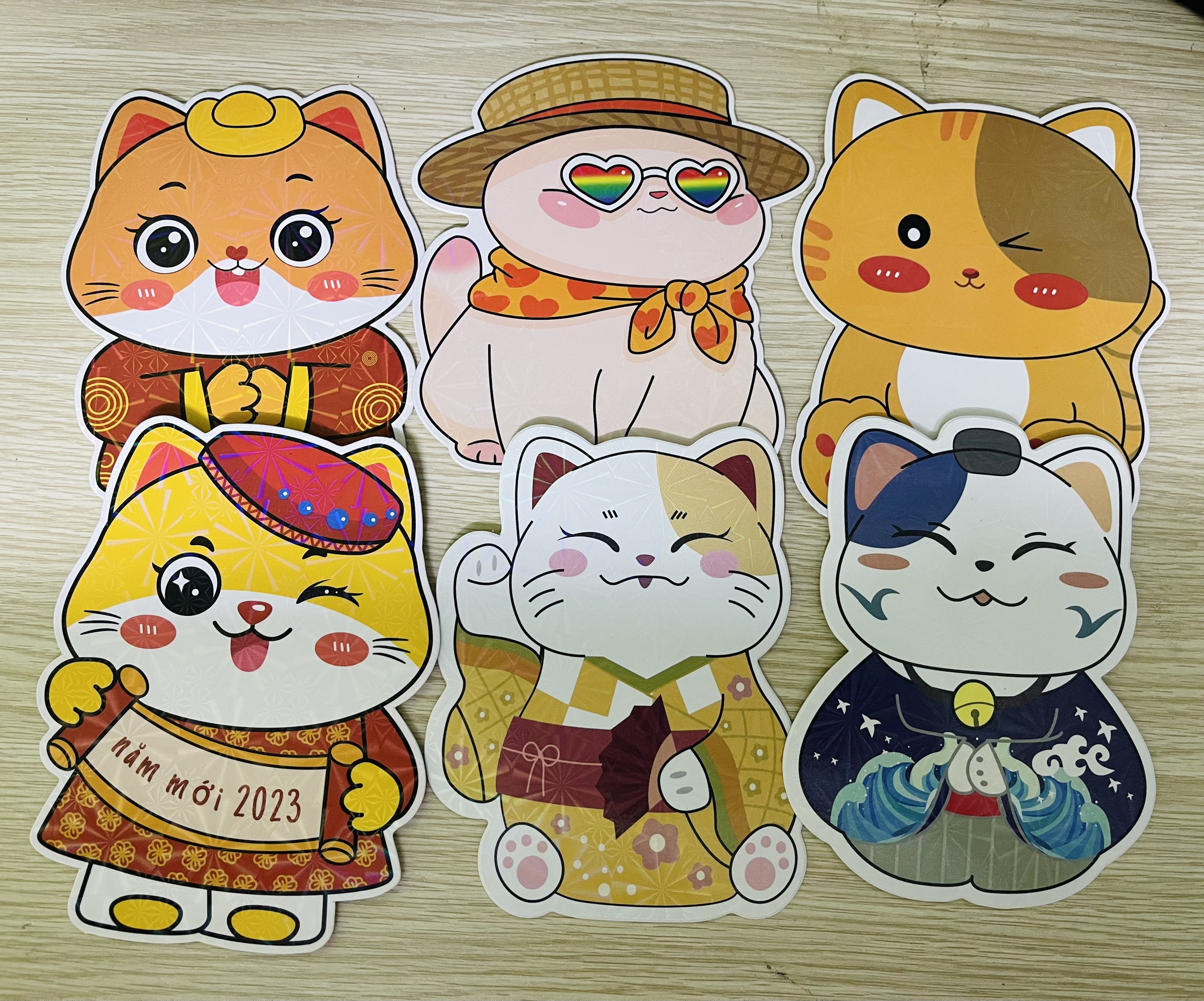 Combo 10 lì xì truyền thống, lì xì combo dễ thương
