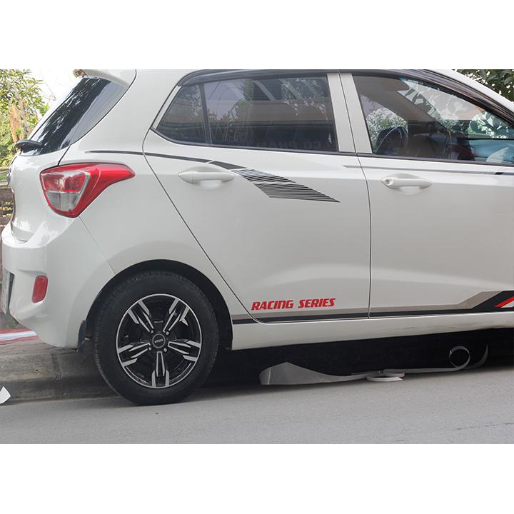 Tem dán sườn xe i10 hatback