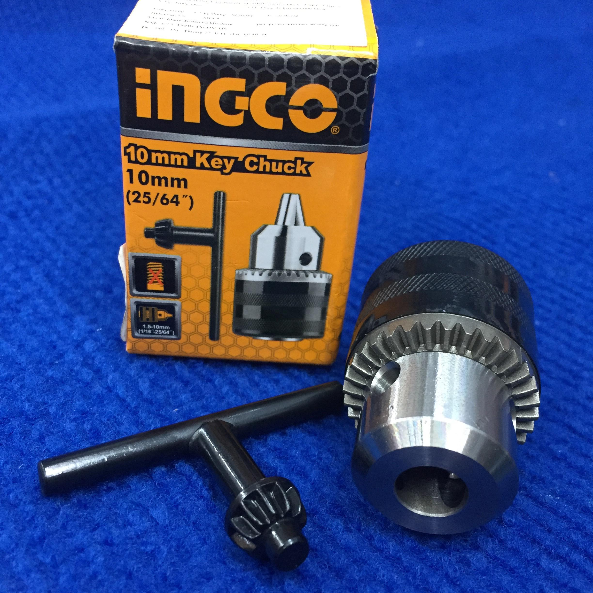 Đầu khoan không răng 10mm INGCO KC1002W