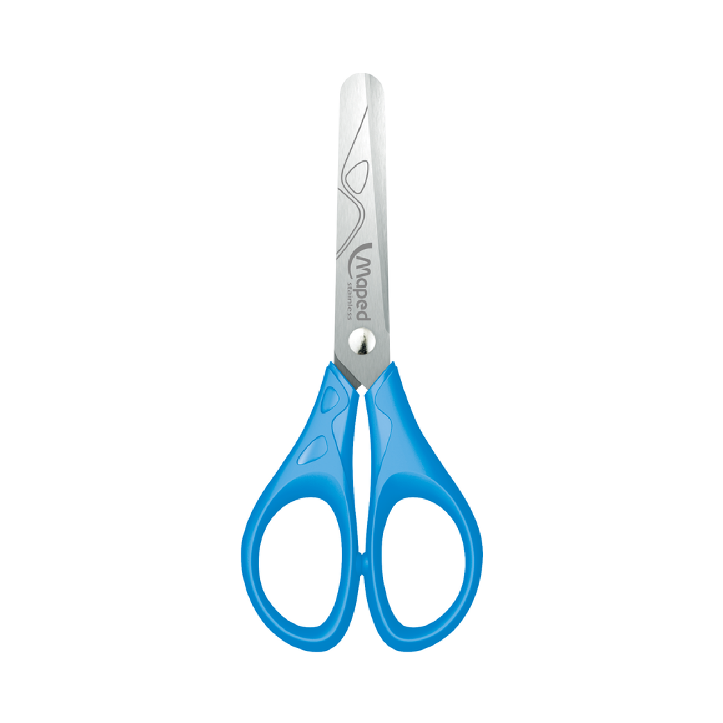 MAPED - Kéo học sinh PULSE 13cm (đầu tròn, lưỡi kéo CNa cm, từ 4 tuổi) - 1 cây