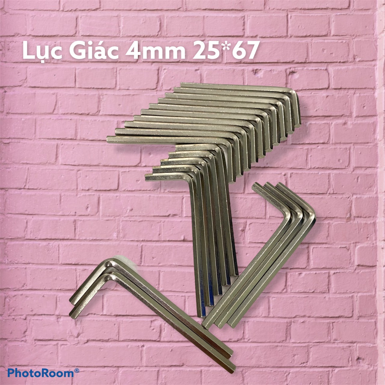 Lục giác 4mm ( dài 25*67mm, 4ly )