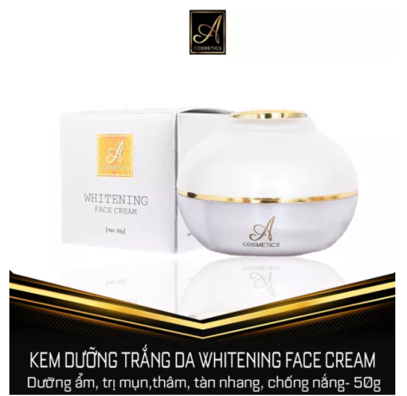 Kem Face Pháp Chính Hãng Mẫu Mới 2020, Kem Dưỡng Trắng Da, Giảm Thâm,Nám, Mụn, Tàn Nhang,Giúp Da Đều Màu, Căng Bóng- 50Gr