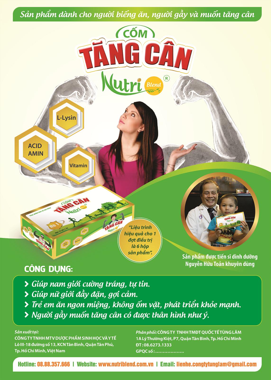 Combo 3 hộp cốm tăng cân