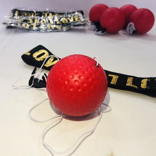 Bóng tập boxing phản xạ với dây buộc đầu( CB-Shop)