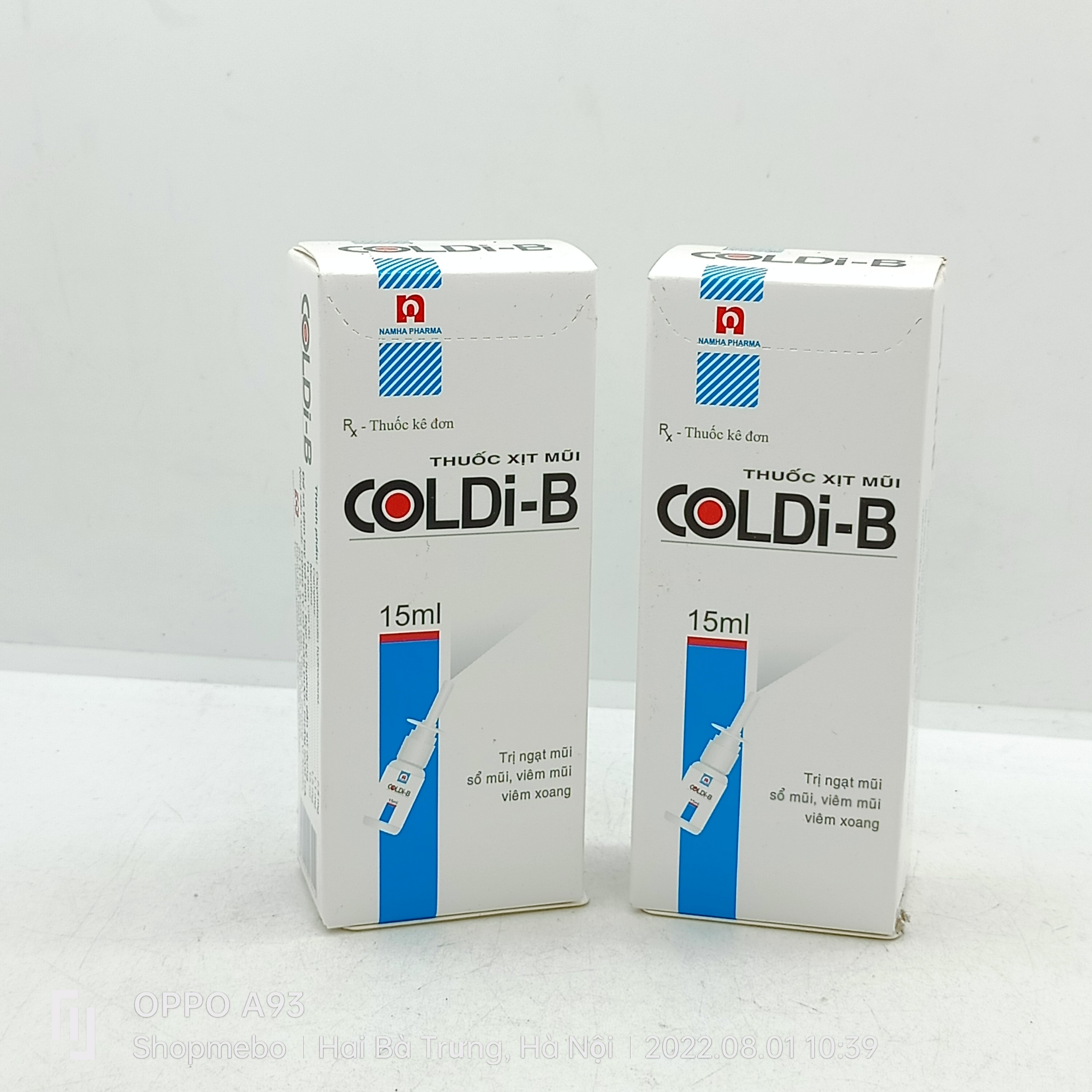 DUNG DỊCH XỊT MŨI COLDI-B LỌ 15ML