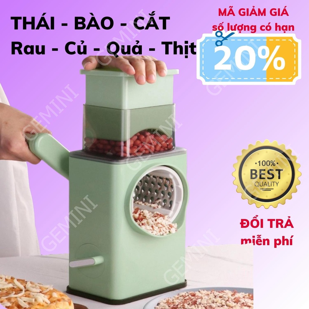 Dụng Cụ Bào Rau Củ Quả Đa Năng nhỏ gọn dễ dàng vệ sinh