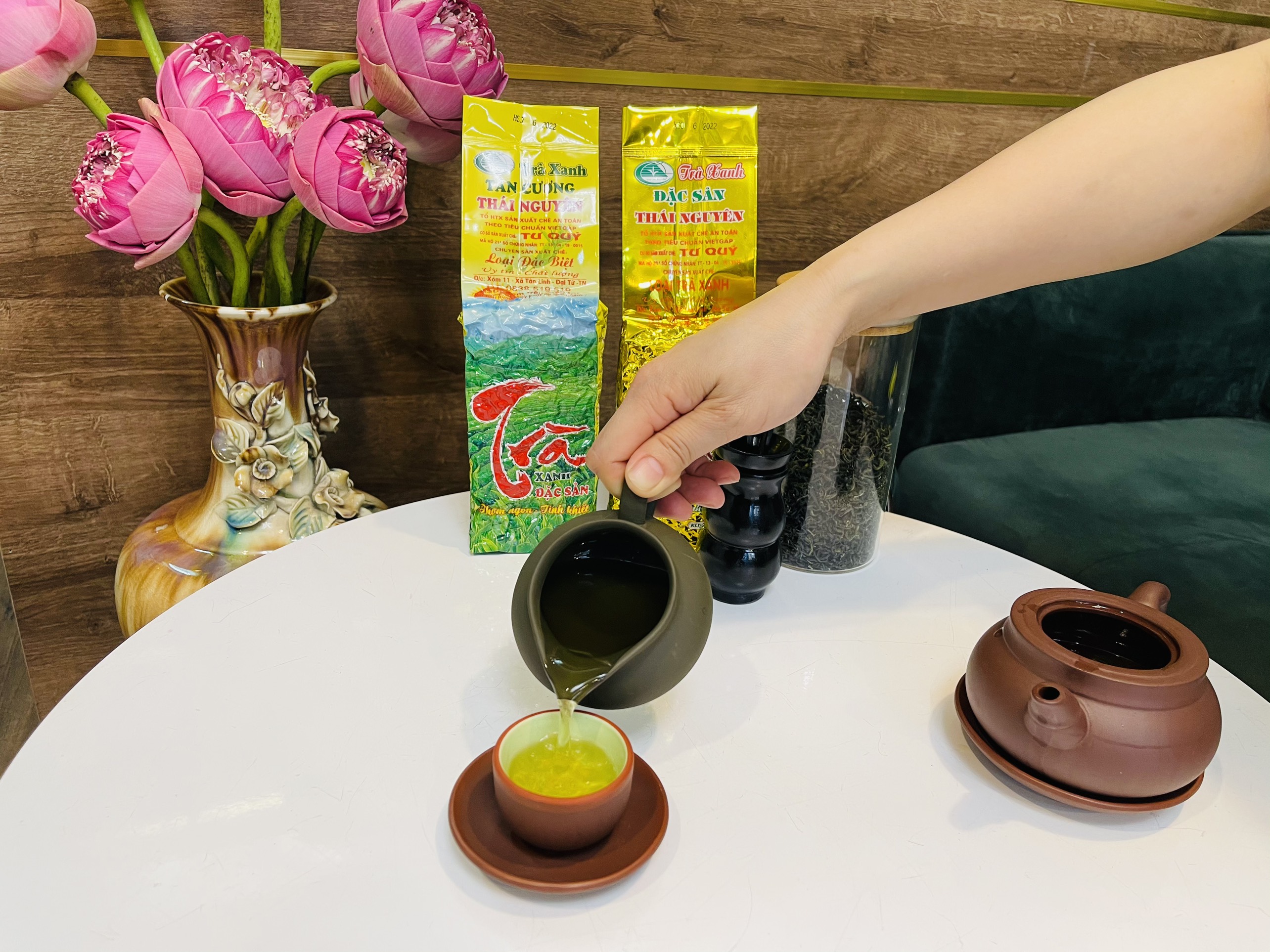 Trà xanh hảo hạng Tư Quý gói 200g