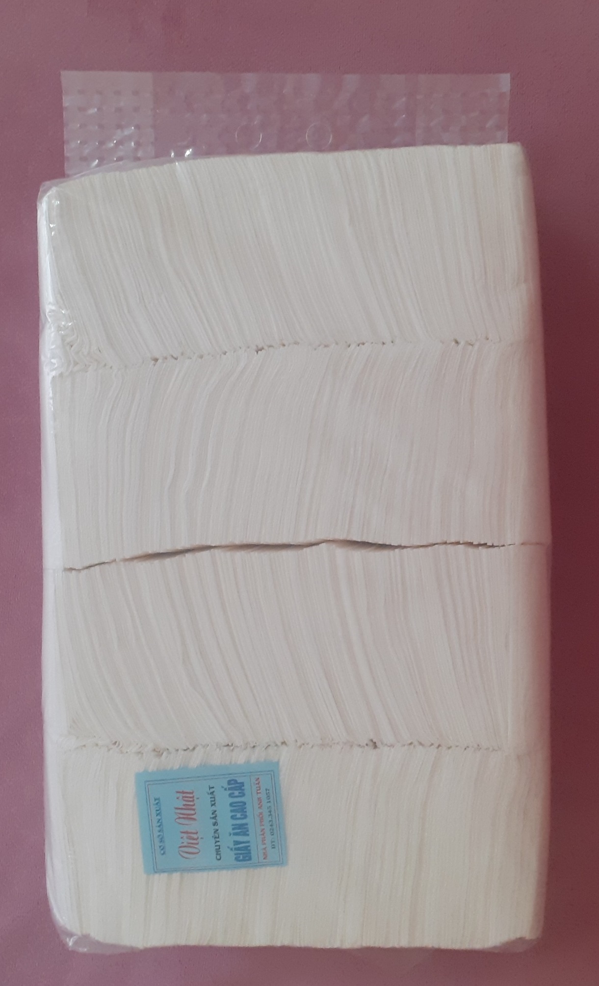 Giấy Ăn Cân Việt Nhật túi 800gr