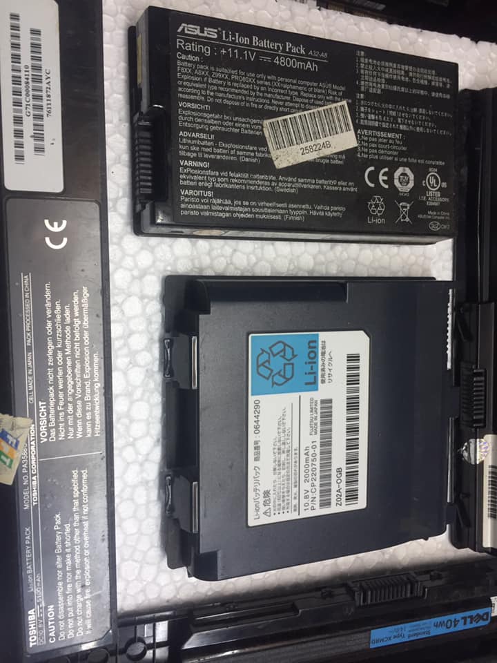 Pin Laptop 6 Cell chế máy Hàn Pin