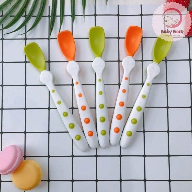 - Thìa mềm cho bé ăn dặm Nuk Đức