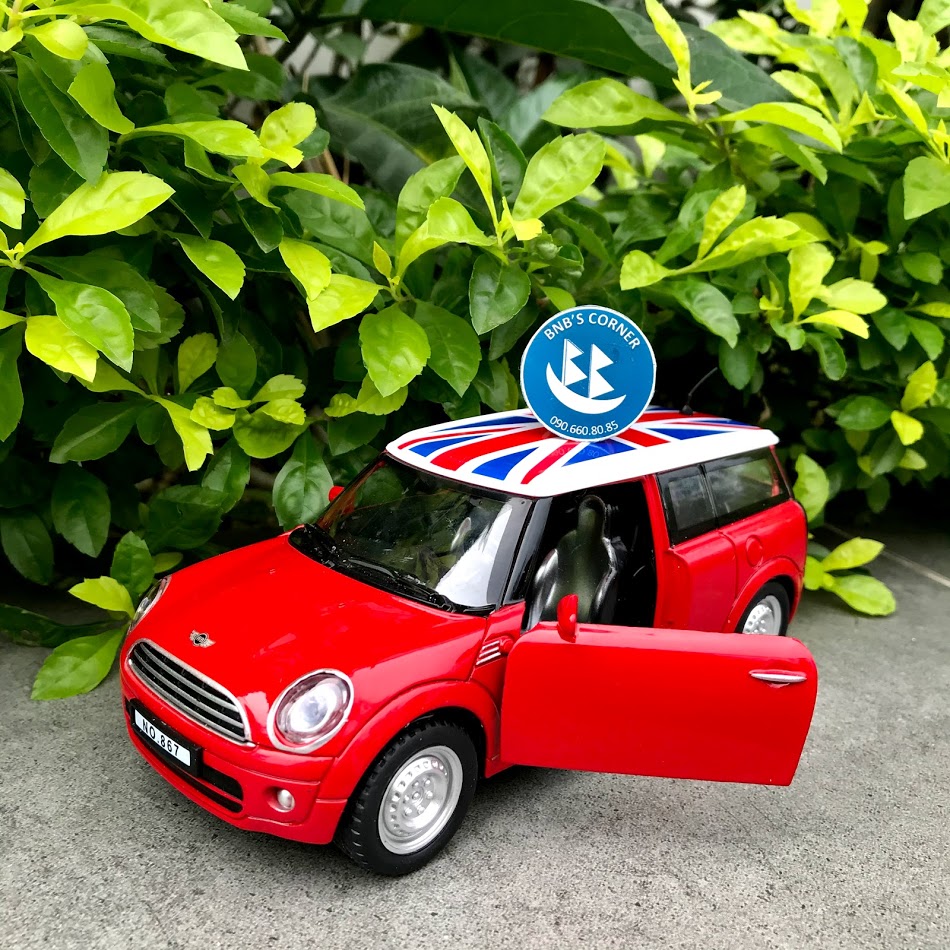 [BNB's Corner] Xe mô hình Mini Cooper tỉ lệ 1:32
