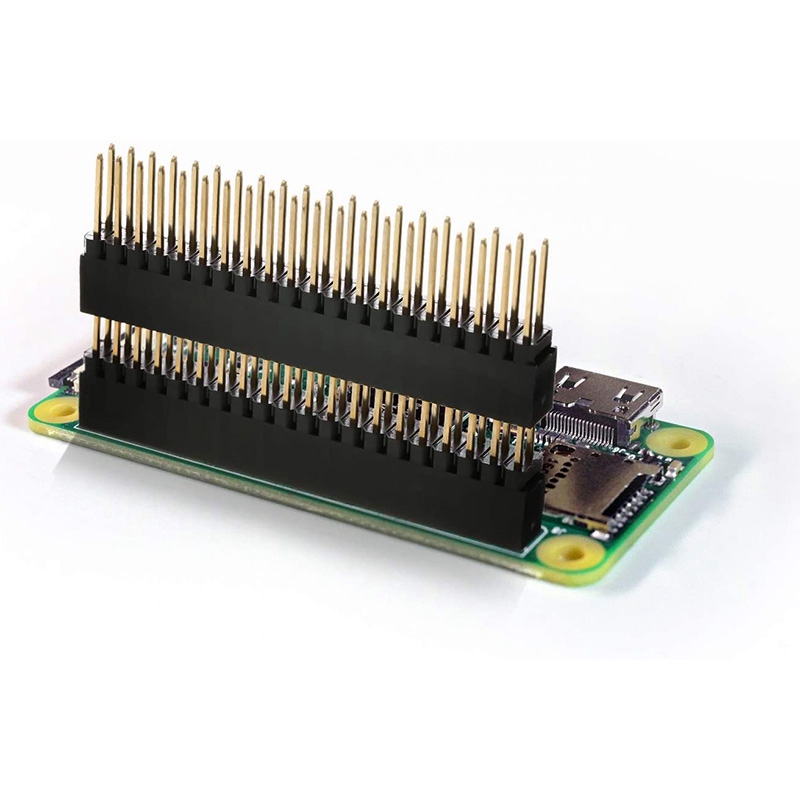 8PCS,2X20(40 Pin) Extra Tall Female 0.1 Inch Pitch Stacking Header for Raspberry Pi A+/B+/Pi 2/Pi 3 Extra Tall Header