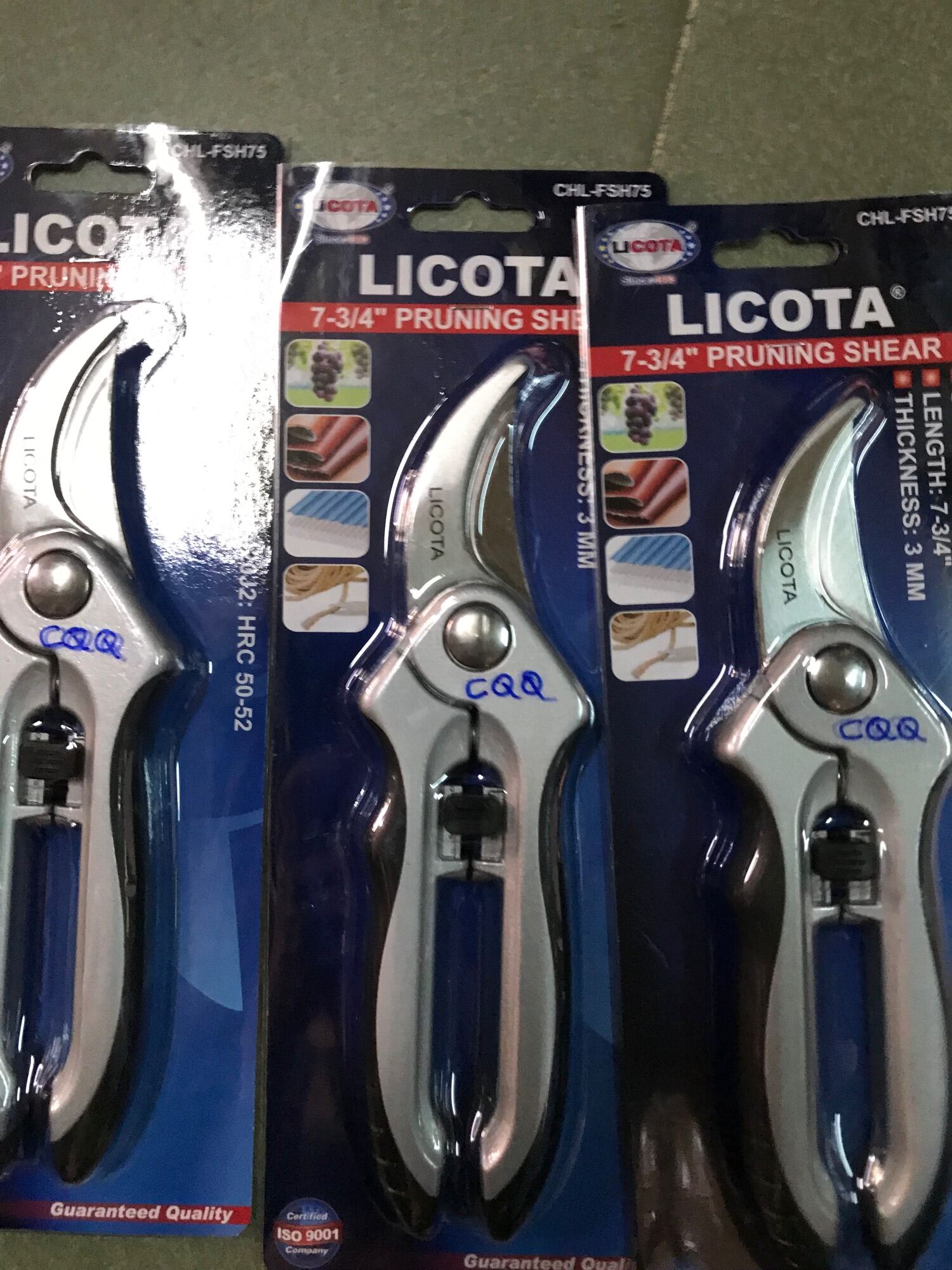 Kéo cắt cành mỏ cong licote