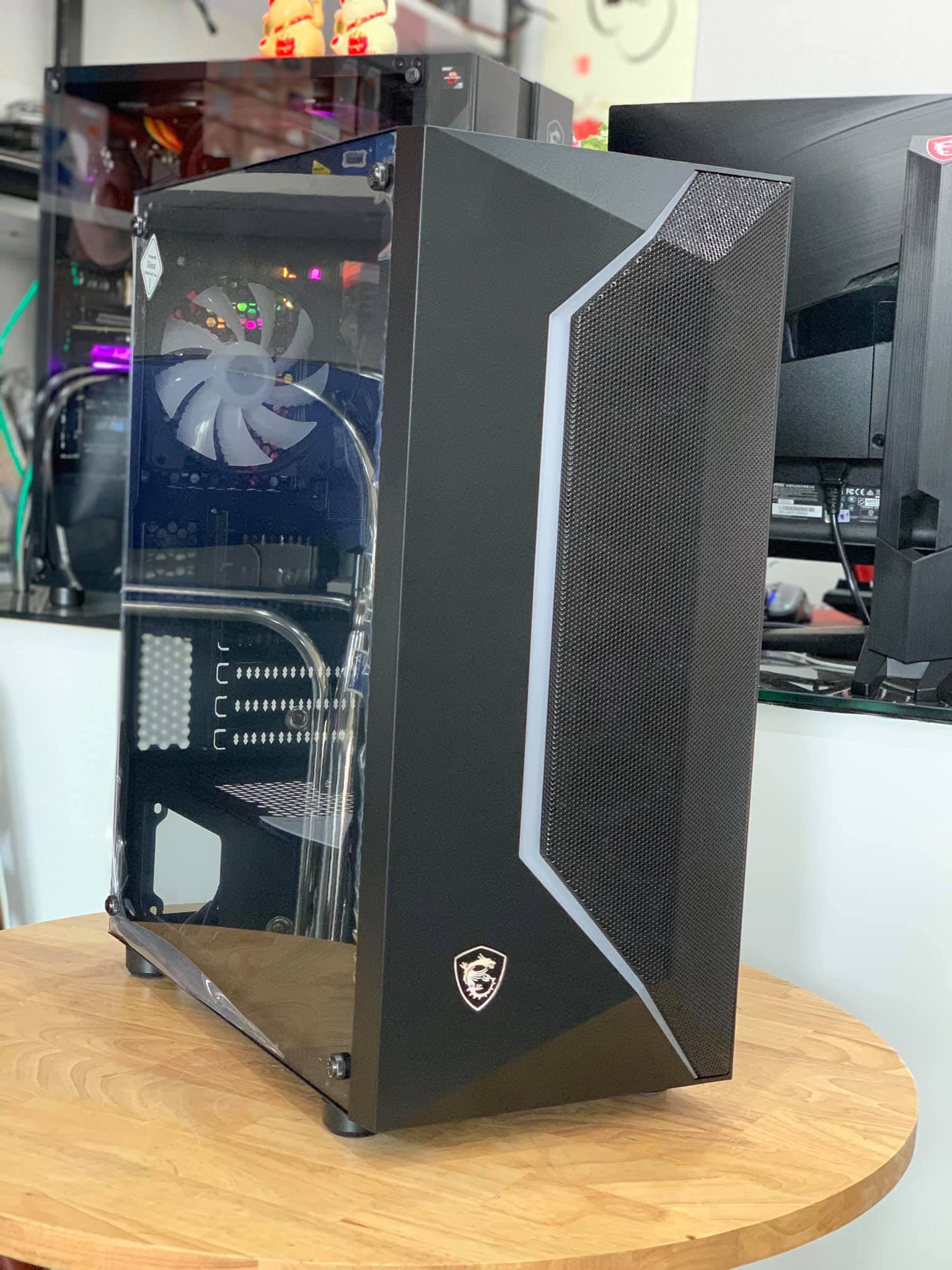 Case MSI MAG VAMPIRIC 100R ATX (Tặng Kèm 01 Fan Led RGB)