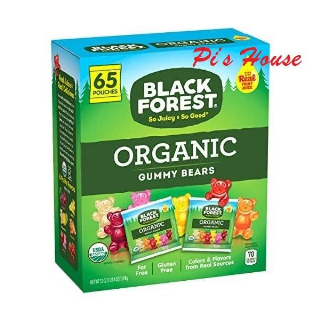 KẸO DẺO GẤU ORGANIC GUMMY BEARS 22G