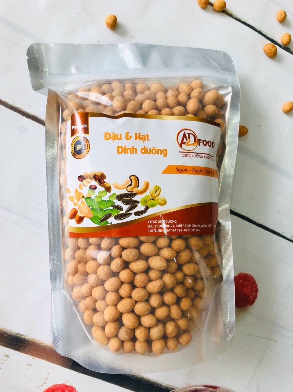 500G ĐẬU PHỘNG DA CÁ VỊ CỐT DỪA
